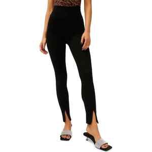 Good American Boss Skinny Pants High Rise Stretch Black Womens 4